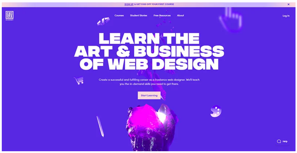 creative website